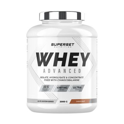 SUPERSET NUTRITION 100% WHEY PROTEINE ADVANCED (2kg)   Whey prot&eacute;ine   Nutella    
