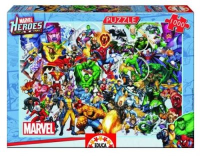 1000 COLLAGE DES HEROS MARVEL 