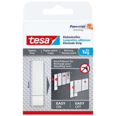 TESA 10T Languette Adhesive Papier Peint 1KG Vendu par 1