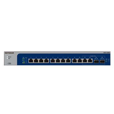 NETGEAR 12pt 10g/multi-gig web managed plus XS512EM-100EUS