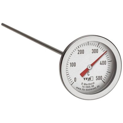 TFA DOSTMANN 14.1035.60 Thermom&egrave;tre de barbecue acier inoxydable - 