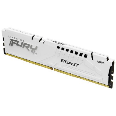 KINGSTON 16go 6000mts ddr5 cl36 dimm fury beast white expo KF560C36BWE2-16 