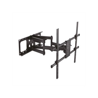 VALUE 17991207 Support mural de t&eacute;l&eacute;viseur, flexible, noir 