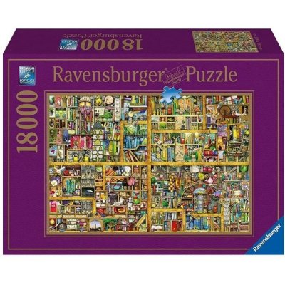 RAVENSBURGER 18.000 PI&Egrave;CES CT: MAGICAL BOOKCASE 