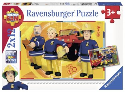 RAVENSBURGER 2 Puzzles - Fireman Sam 