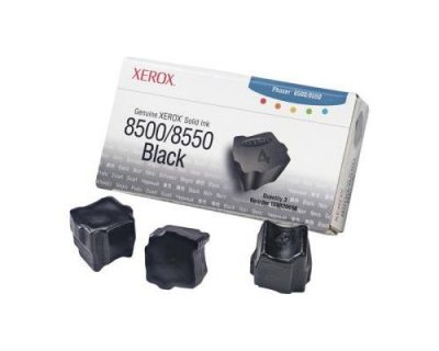 XEROX 3 Batonnet d'encre solide Noir pour  Phaser 8500/8550