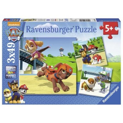 RAVENSBURGER 3 Puzzles - Pat' Patrouille