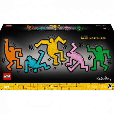 31216 keith haring - des figures dansantes lego&reg; art 31216 