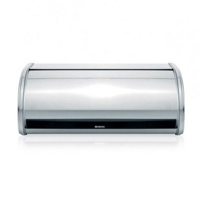 BRABANTIA 312601 - bo&icirc;te &agrave; pain 44.5cm inox