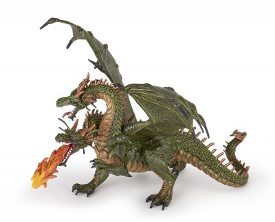 PAPO 36019 Dragon deux t&ecirc;tes 