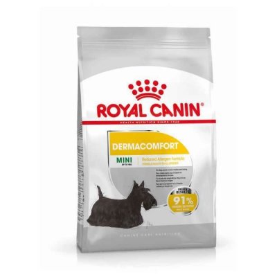 ROYAL CANIN 3kg Mini Dermacomfort  Croquettes pour chien