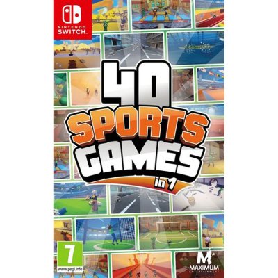 JUST FOR GAMES 40 Sport Games In 1 SWITCH 