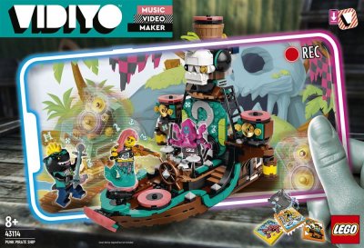 43114 punk pirate ship vidiyo 43114