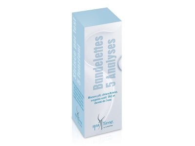 BAYROL 50 bandelettes de test SpaTime pour analyse eau spa - 
