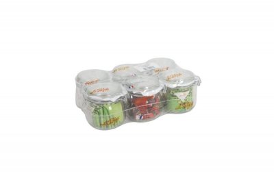 LE PARFAIT 6 bocaux  en verre 500 ml