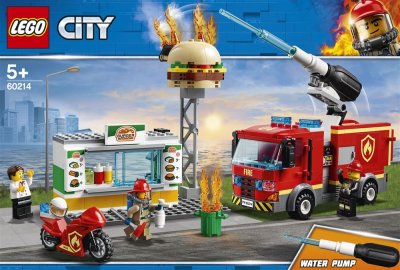 60214 L'incendie du restaurant de burger Lego City
