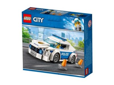 60239 Police Patrol Car, LEGO City Rouge Lego