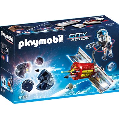 6197 Satellite laser et m&eacute;t&eacute;orite - Playmobil