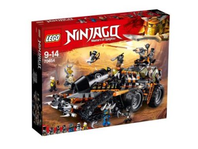 70654 Le v&eacute;hicule de combat Dieselnaut Lego Ninjag