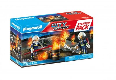 70907 Playmobil Pompiers et incendie 