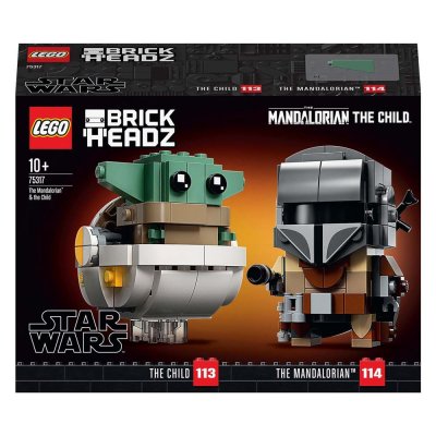 75317 le mandalorien et l enfant brickheadz