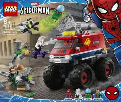 76174 CAMION MONSTRE SPIDERMAN