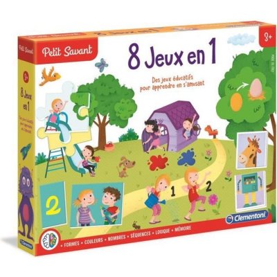 CLEMENTONI 8 jeux &eacute;ducatifs  vert