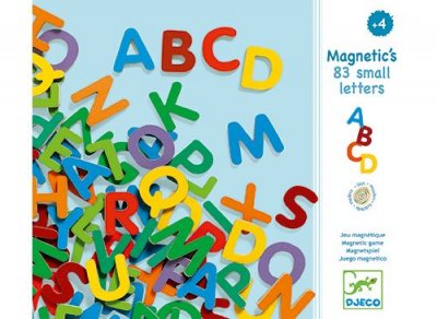 DJECO 83 small letters Multicolore 