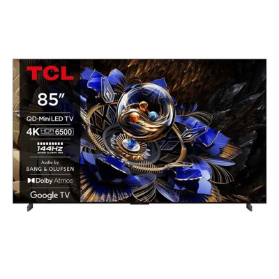 TCL 85X11K QD-MiniLED GOOGLE TV et systeme sonore Bang&Olufsen 215 cm 4K 2025