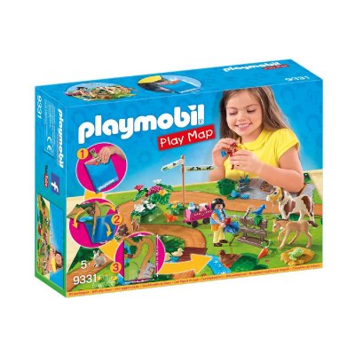 9331 Cavaliers avec support de jeu