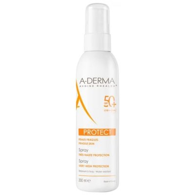A DERMA A-derma Protect Spray 50+ 200ml Blanc Homme