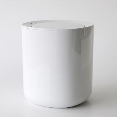 ALESSI A di  birillo poubelle pour la salle de bain en pmma - blanc