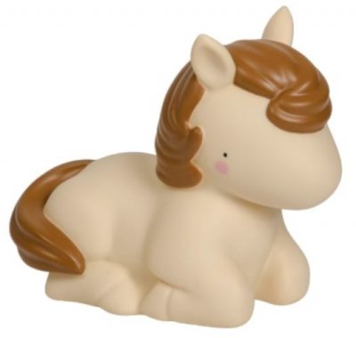 A LITTLE LOVELY COMPANY  Veilleuse : Cheval, Marron, m