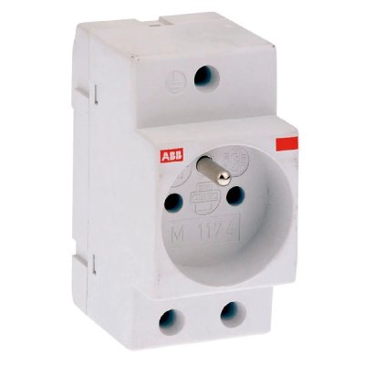 ABB  T200660 Prise modulaire M 1174 2 p&ocirc;les + terre