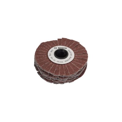 BOSCH Abrasif bois pour ponceuse prr 250 es 15 mm G80 rouge - 