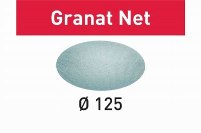 FESTOOL Abrasif maill&eacute; stf D125 P150 gr NET/50 Granat Net - 203297 - 
