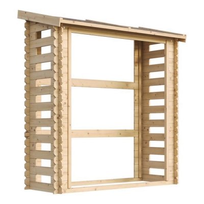 TIMBELA Abri &agrave; b&ucirc;ches 1,75 m3 - abri &agrave; v&eacute;lo/container -  M201-1