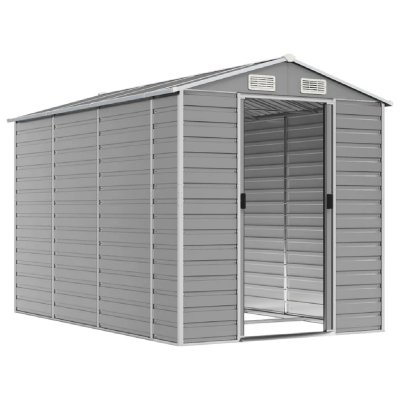 HELLOSHOP26 Abri de jardin 191x300 cm - Gris clair