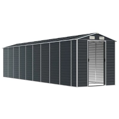 HELLOSHOP26 Abri de jardin 191x810 cm - Anthracite