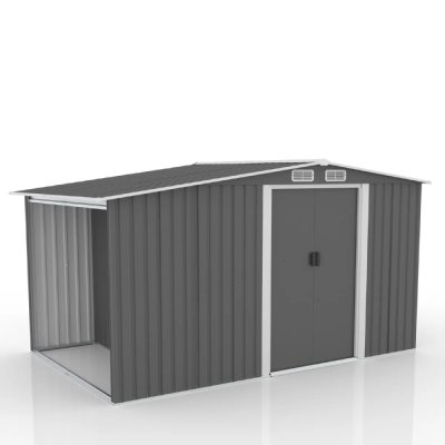CONCEPT USINE Abri de jardin 6.87m2 avec abri b&ucirc;ches vosges 