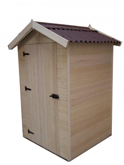 HABRITA abri de jardin bois  2,03 m&sup2; Ep. 16 mm