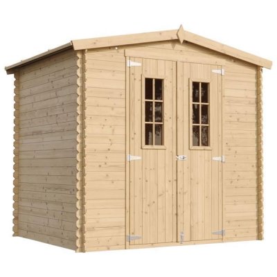 TIMBELA Abri de jardin en bois - i236xl226xh218 cm4.33 m2 -  m369c