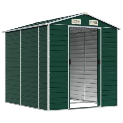 HELLOSHOP26 Abri de jardin -  - Cabanon - Acier galvanis&eacute; - 191 x 215 x 198 cm