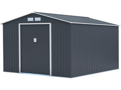 HABITAT ET JARDIN Abri de jardin m&eacute;tal ""Vegas"" - 8,83 m&sup2;