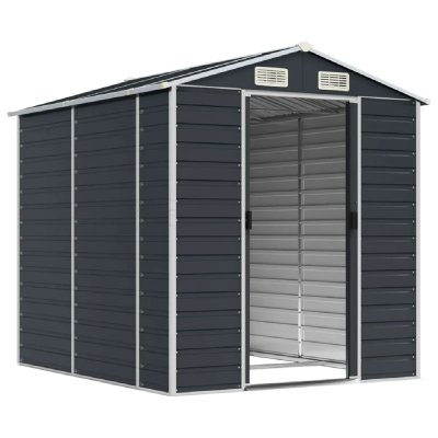 HELLOSHOP26 Abri de jardin multifonction 02_0022184 - Anthracite