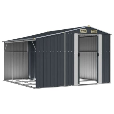 HELLOSHOP26 Abri de jardin multifonction 02_0022212 - Anthracite