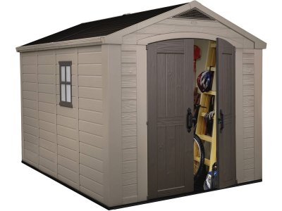 KETER Abri de jardin r&eacute;sine  factor 811 8 5 m&sup2;