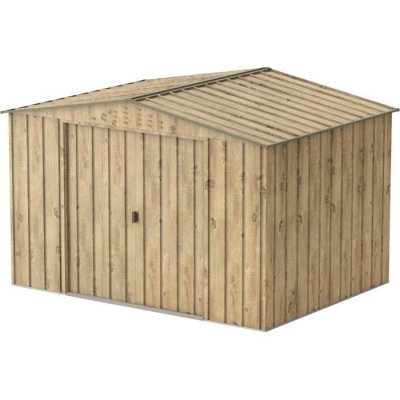 DURAMAX Abri jardin m&eacute;tal style bois WOODGRAIN  7,75m&sup2;