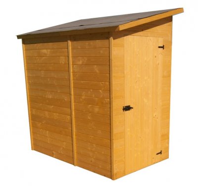 HABRITA Abri mural 2,27 m&sup2; bois massif  - ed 1220.02 -