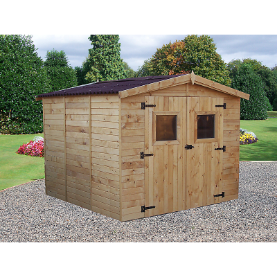 HABRITA Abris de jardin en bois 7.2 m2, Foresta